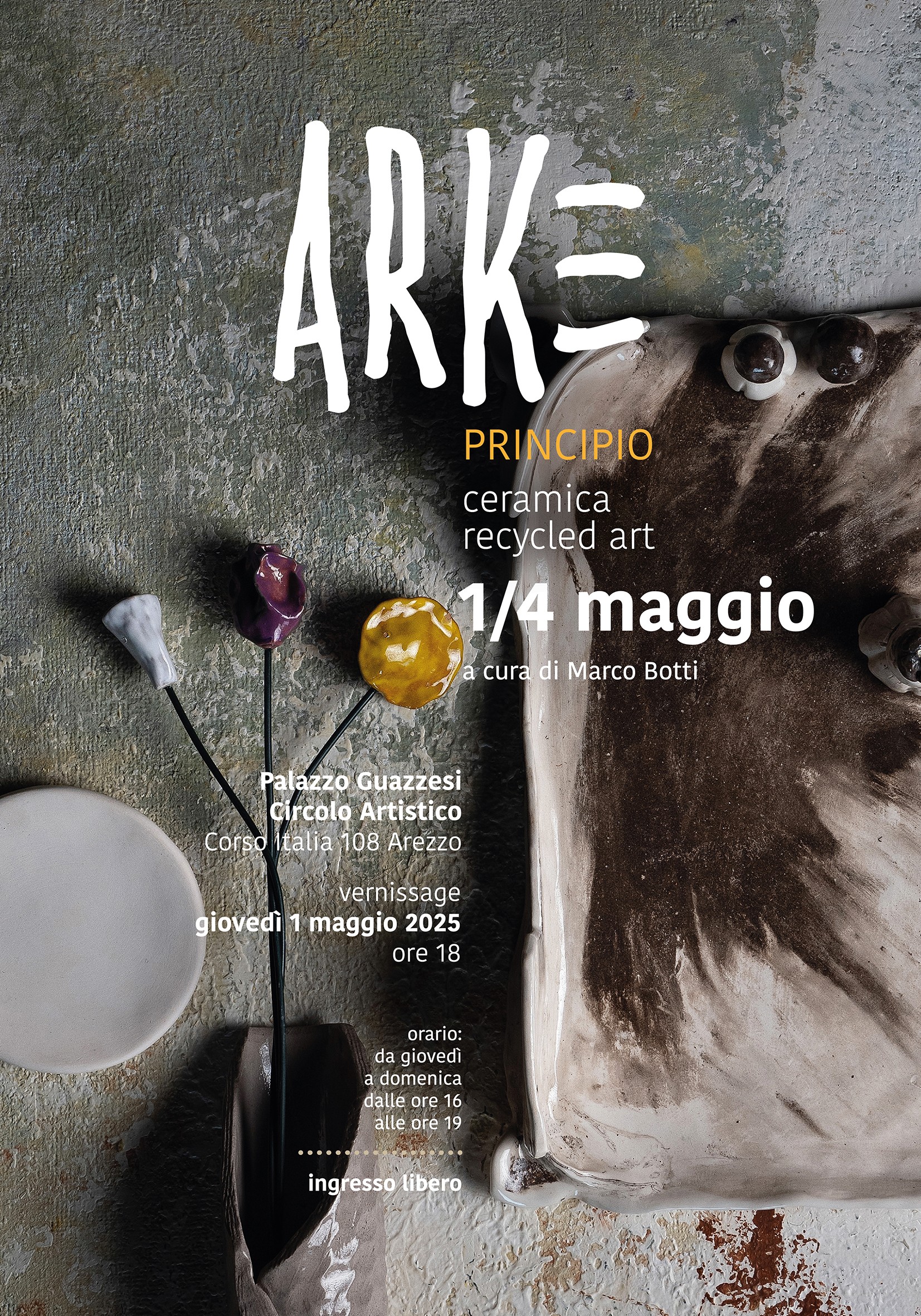 Principio di Arkè al Circolo Artistico di Arezzo