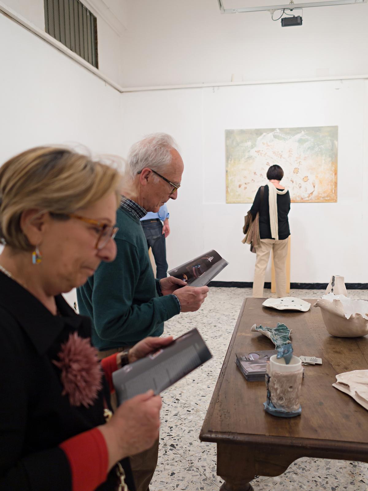 Chiusura con il botto per la mostra “Principio” di Arkè al Circolo Artistico